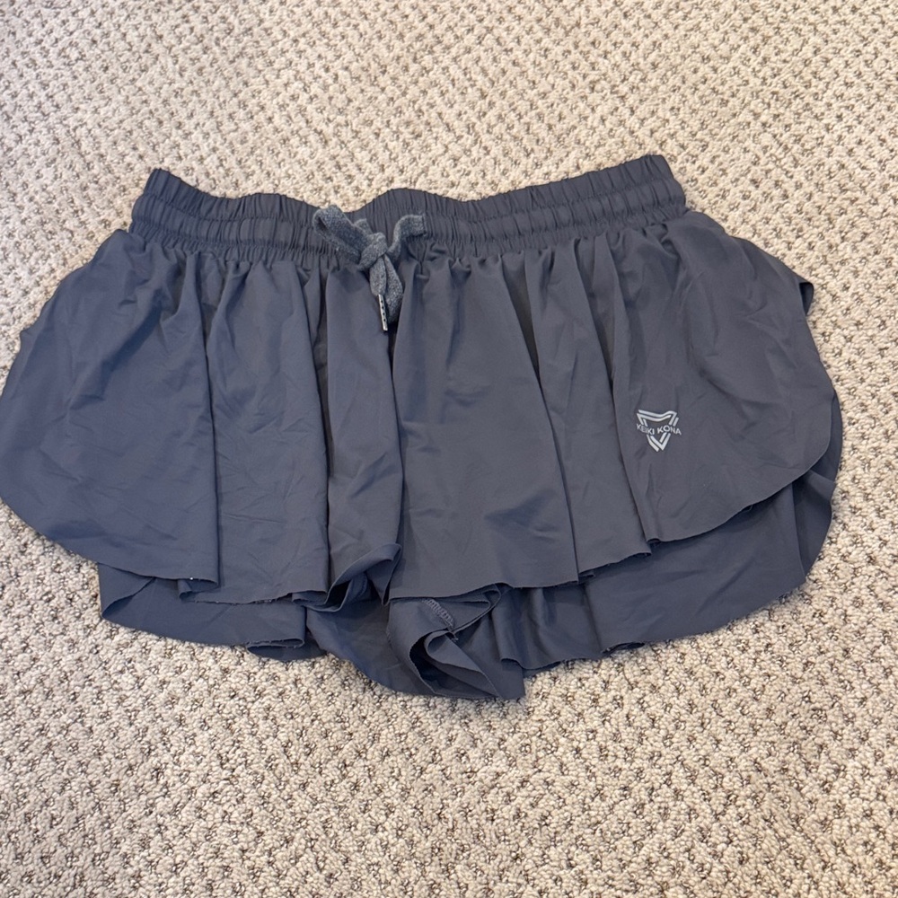 Women's Charcoal Running Shorts
